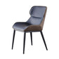 Contemporary Side Chair Leather Upholstered Dining Chair for Kitchen