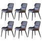 Contemporary Side Chair Leather Upholstered Dining Chair for Kitchen