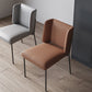 Upholstered Side Chair Modern Wingback Side Chair for Dining Room