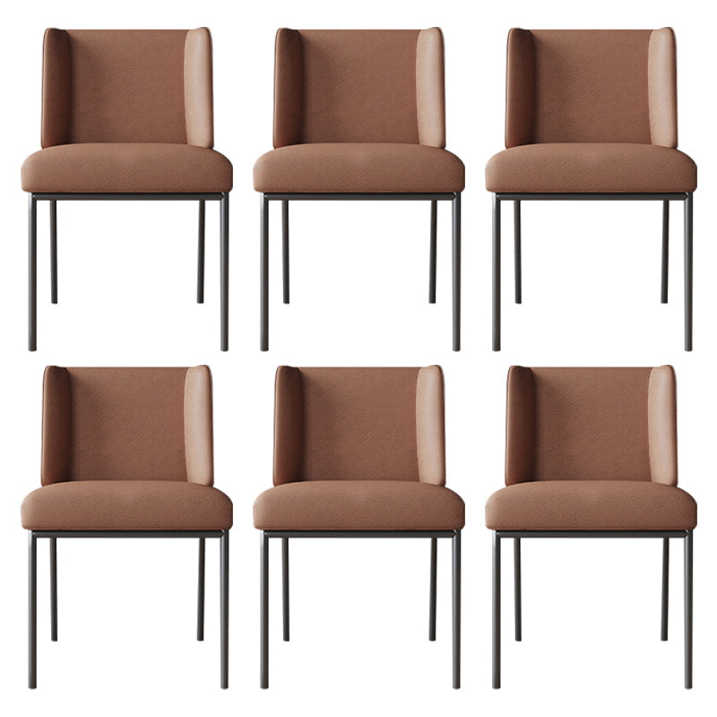 Upholstered Side Chair Modern Wingback Side Chair for Dining Room