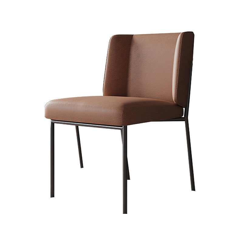 Upholstered Side Chair Modern Wingback Side Chair for Dining Room