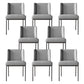 Upholstered Side Chair Modern Wingback Side Chair for Dining Room