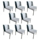 Upholstered Side Chair Modern Wingback Side Chair for Dining Room