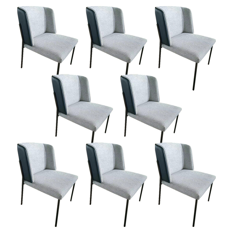 Upholstered Side Chair Modern Wingback Side Chair for Dining Room