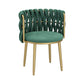 Velvet Upholstered Dining Chair Modern Furniture in Matte Finish for Indoor Army Green 1 Piece Clearhalo 'Dining Chairs' 'Dining Tables & Seating' 'dining_chair' 'furn' 'furn_dining_chair' 'Furniture' 'Kitchen & Dining Furniture' 5340013
