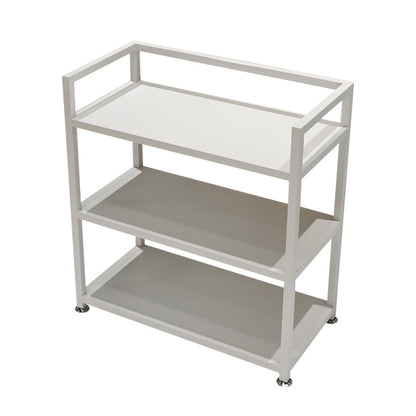 Modern 25.59"H Portable Prep Table Metal Prep Table for Home Use