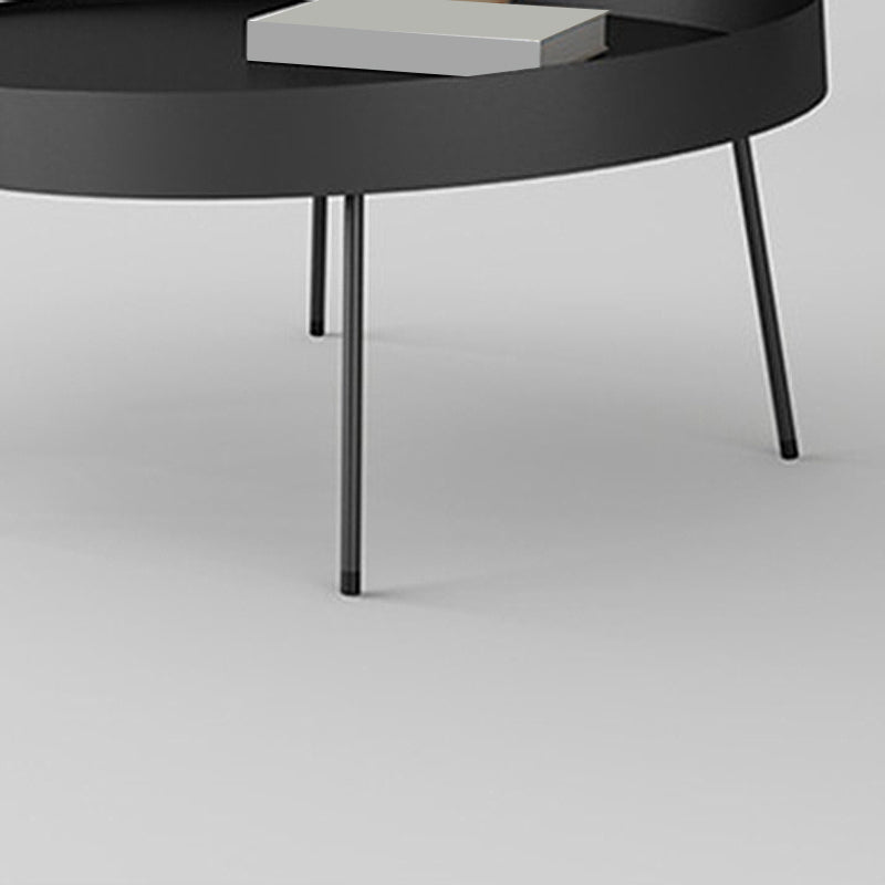 DIA 15.75 "/23.62" /31.5 "鉄カクテルテーブル4脚コーヒーテーブル