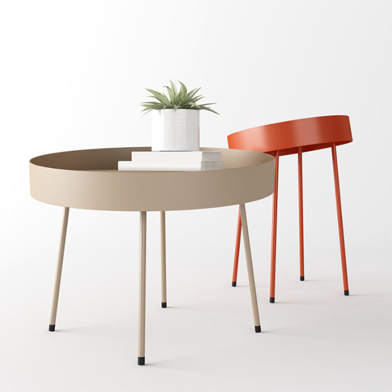 DIA 15.75 "/23.62" /31.5 "鉄カクテルテーブル4脚コーヒーテーブル