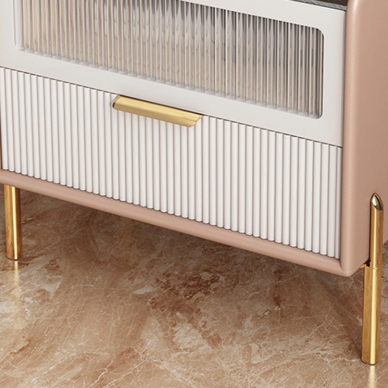 Wood Nightstand 16" Wide Bed Nightstand with Draewrs and Legs Clearhalo 'Bedroom Furniture' 'furn' 'furn_night_stand' 'Furniture' 'night_stand' 'Nightstands' 5340956