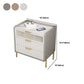 Wood Nightstand 16" Wide Bed Nightstand with Draewrs and Legs Clearhalo 'Bedroom Furniture' 'furn' 'furn_night_stand' 'Furniture' 'night_stand' 'Nightstands' 5340962