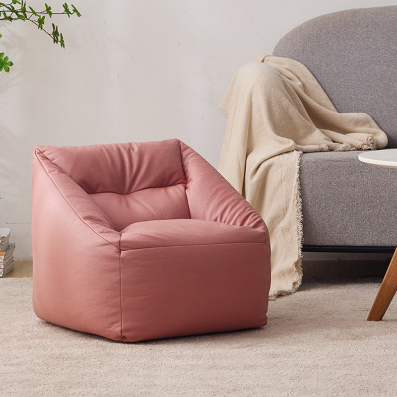 Chaise en cuir fausse 19.6 "L x18,8 W x17.7" H ARMS INCLUS CHAISE