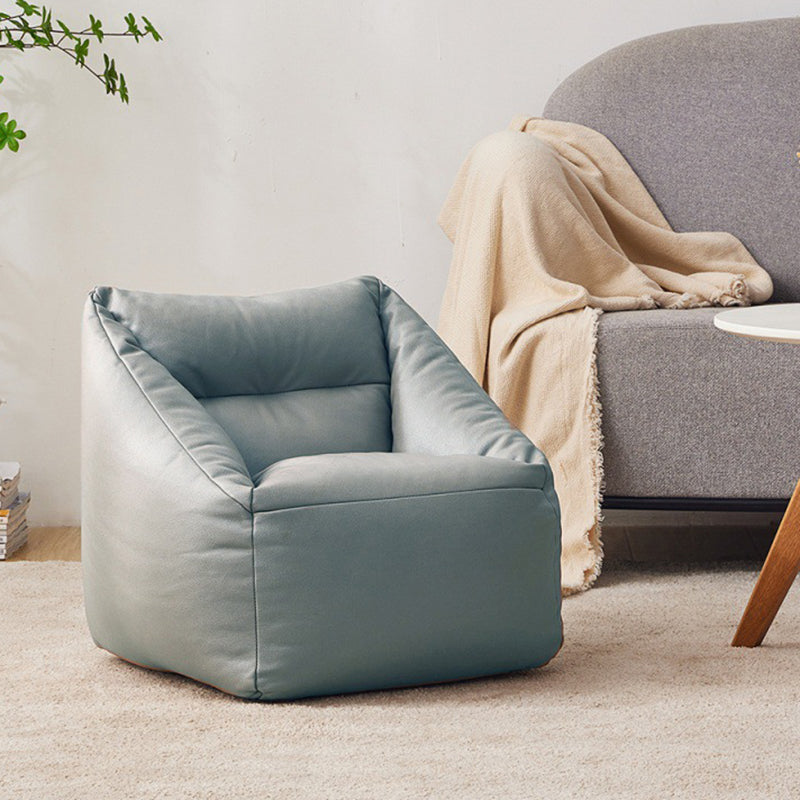 Chaise en cuir fausse 19.6 "L x18,8 W x17.7" H ARMS INCLUS CHAISE