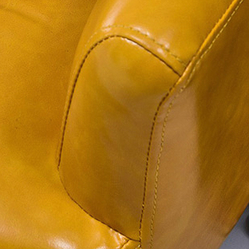 Basic Four Leg Arm Chair Arms Included Barrel Accent Chair, 20.47" W √ó 20.08" L √ó 20.47" H Clearhalo 'Accent Chairs' 'accent_chairs' 'Chairs & Seating' 'furn' 'furn_accent_chairs' 'Furniture' 'Living Room Furniture' 5341294