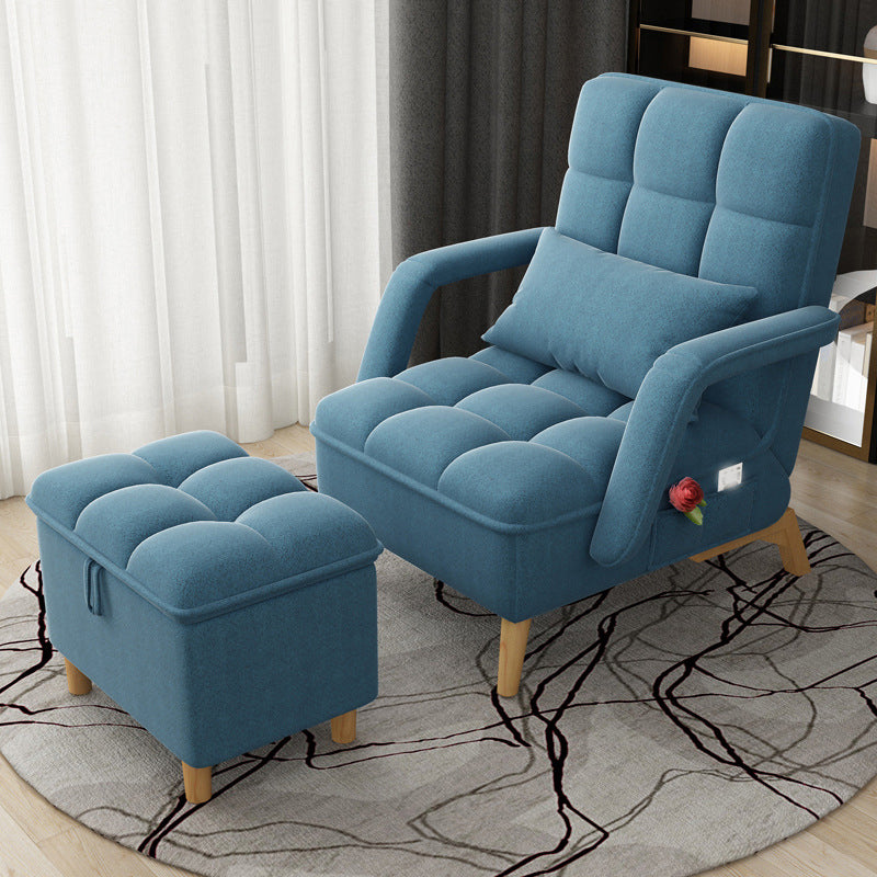 PU Leather/Faux Leather Chair 22" L x 29.5" W x 36.6" H Chair Aqua Clearhalo 'Accent Chairs' 'accent_chairs' 'Chairs & Seating' 'furn' 'furn_accent_chairs' 'Furniture' 'Living Room Furniture' 5341311