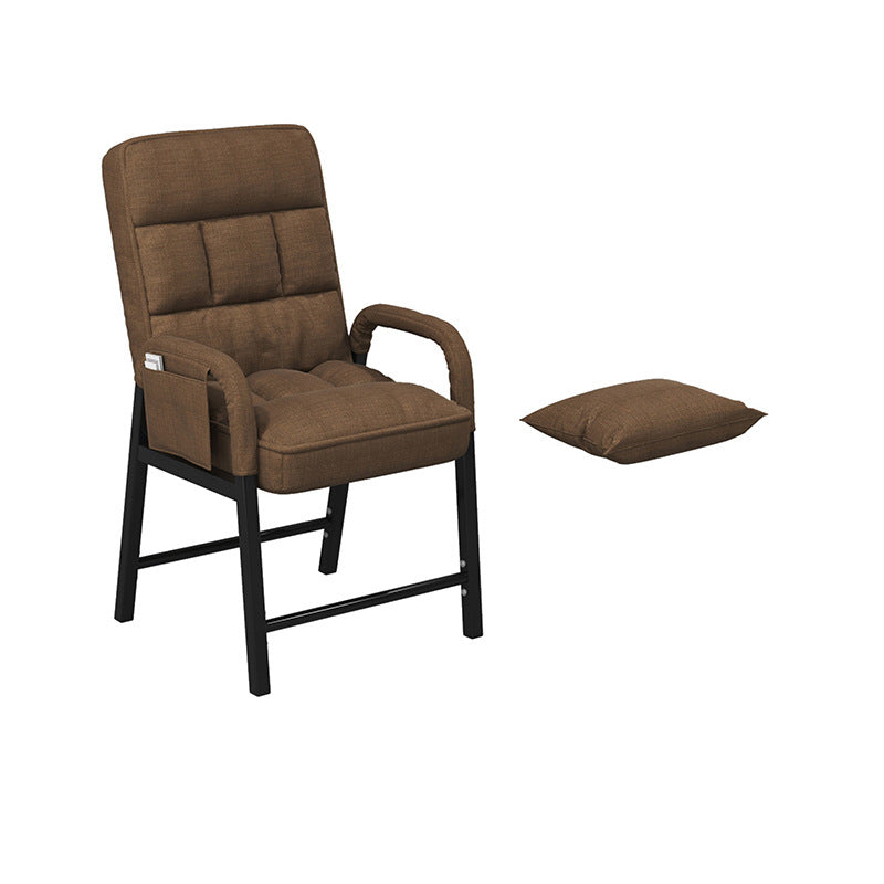 Linen Chair 22" L x20.8 W x36.2"H Convertible Chair for Living Room Clearhalo 'Accent Chairs' 'accent_chairs' 'Chairs & Seating' 'furn' 'furn_accent_chairs' 'Furniture' 'Living Room Furniture' 5341414