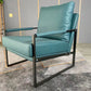 Arms Included Accent Armchair with Loose Back, 31.50" W √ó 27.56" L √ó 35.43" H