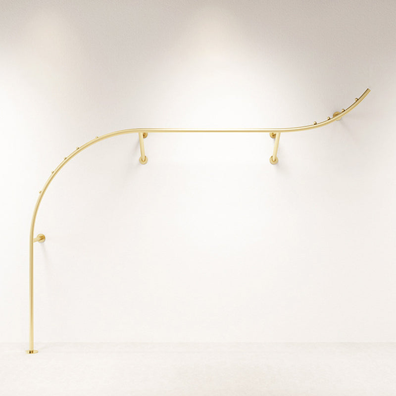 Gorgeous Style Coat Hanger Metal Wall Mounted Coat Rack Living Room 1 Piece Clearhalo 'Entry & Mudroom Furniture' 'furn' 'furn_hall_tree_coat_racks' 'Furniture' 'Hall Trees & Coat Racks' 'hall_tree_coat_racks' 5345773