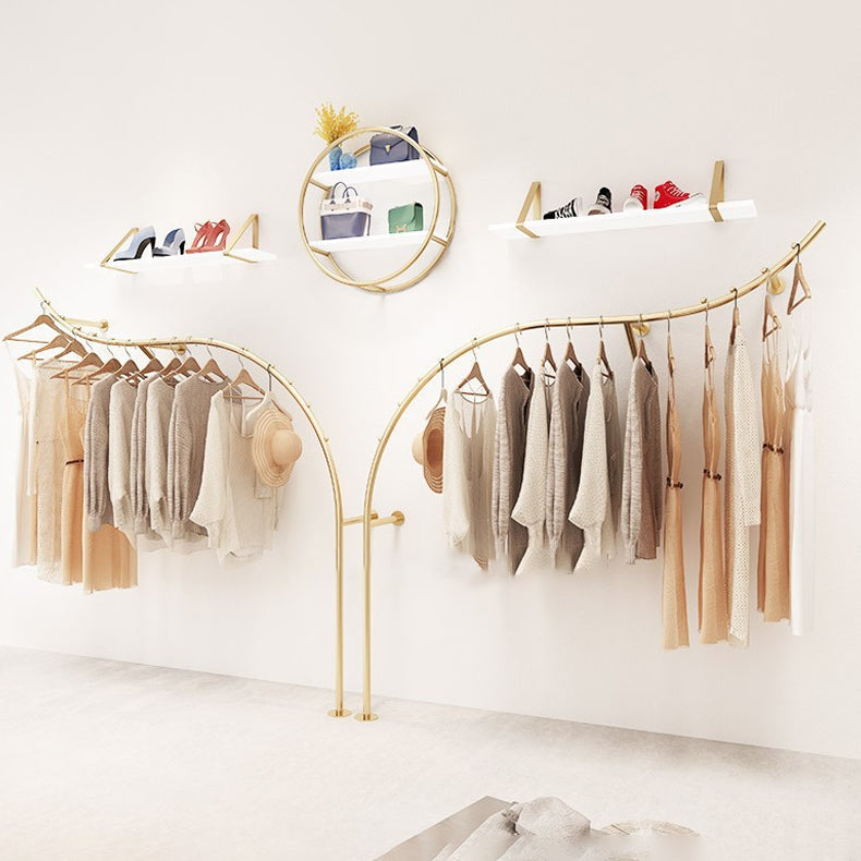 Gorgeous Style Coat Hanger Metal Wall Mounted Coat Rack Living Room Clearhalo 'Entry & Mudroom Furniture' 'furn' 'furn_hall_tree_coat_racks' 'Furniture' 'Hall Trees & Coat Racks' 'hall_tree_coat_racks' 5345775