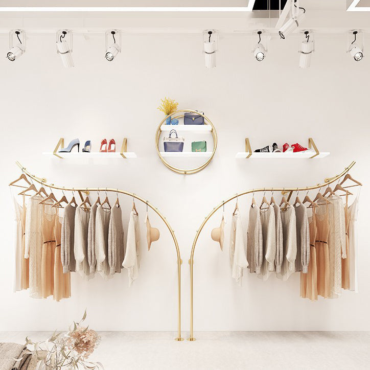Gorgeous Style Coat Hanger Metal Wall Mounted Coat Rack Living Room Clearhalo 'Entry & Mudroom Furniture' 'furn' 'furn_hall_tree_coat_racks' 'Furniture' 'Hall Trees & Coat Racks' 'hall_tree_coat_racks' 5345777
