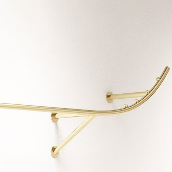 Gorgeous Style Coat Hanger Metal Wall Mounted Coat Rack Living Room Clearhalo 'Entry & Mudroom Furniture' 'furn' 'furn_hall_tree_coat_racks' 'Furniture' 'Hall Trees & Coat Racks' 'hall_tree_coat_racks' 5345783