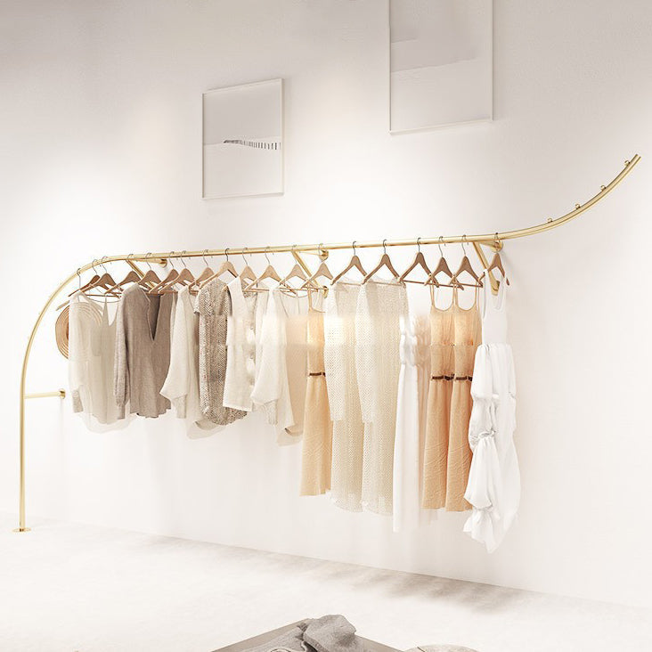 Gorgeous Style Coat Hanger Metal Wall Mounted Coat Rack Living Room Clearhalo 'Entry & Mudroom Furniture' 'furn' 'furn_hall_tree_coat_racks' 'Furniture' 'Hall Trees & Coat Racks' 'hall_tree_coat_racks' 5345786