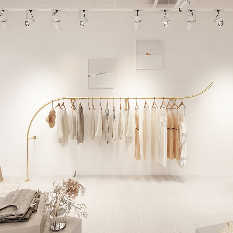 Gorgeous Style Coat Hanger Metal Wall Mounted Coat Rack Living Room Clearhalo 'Entry & Mudroom Furniture' 'furn' 'furn_hall_tree_coat_racks' 'Furniture' 'Hall Trees & Coat Racks' 'hall_tree_coat_racks' 5345787