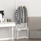 Moderne Metallhalle -Hallbaum -Kleiderbügelhaken und Lagerscheltrack