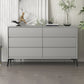 Wood Corner Accent Chest with Drawers Contemporary 15.74" Wide Side Cabinet