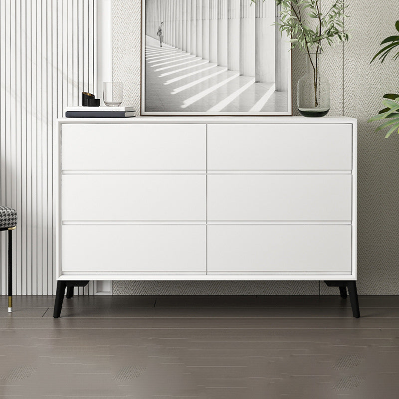 Wood Corner Accent Chest with Drawers Contemporary 15.74" Wide Side Cabinet