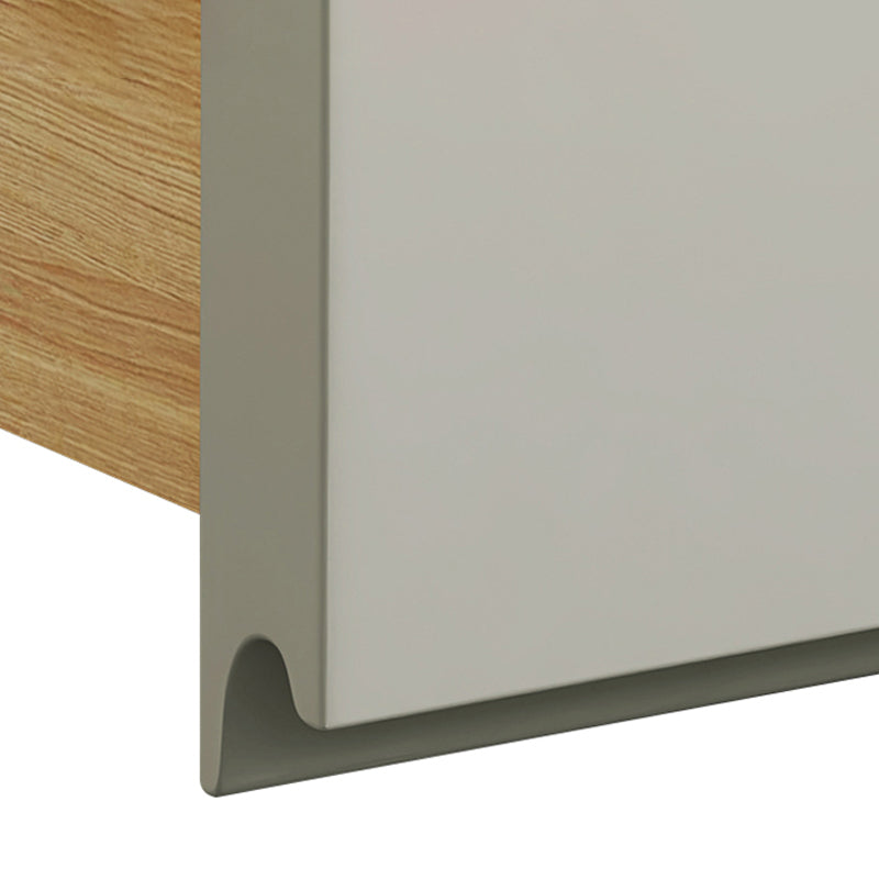 Wood Corner Accent Chest with Drawers Contemporary 15.74" Wide Side Cabinet