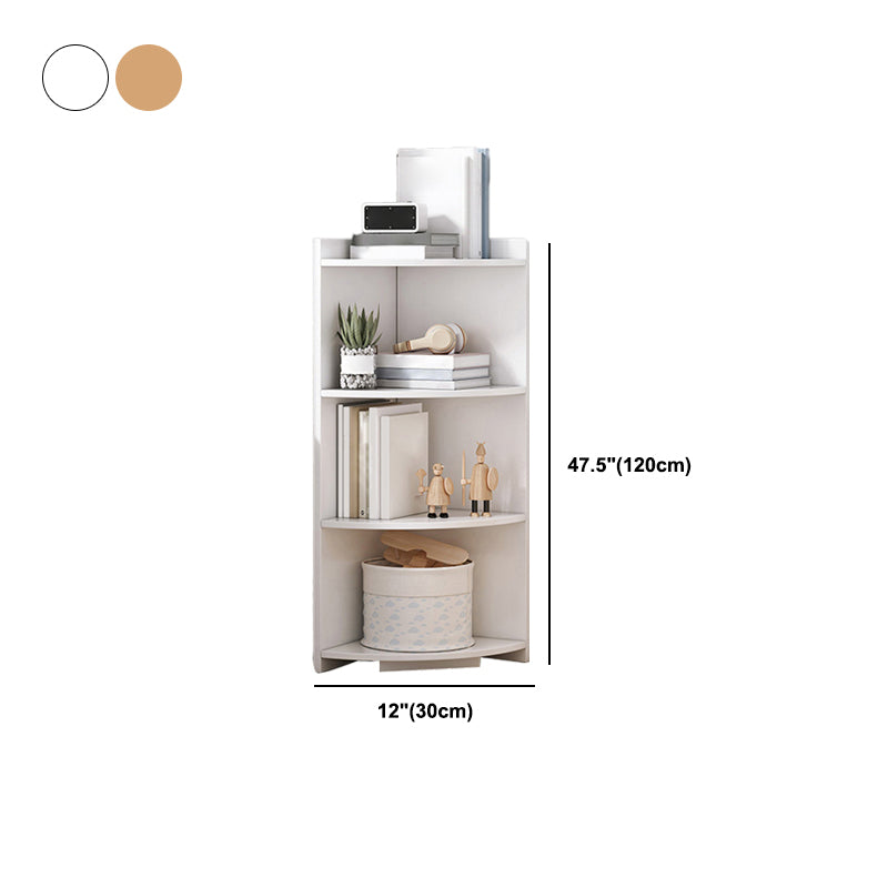 Corner Wood Accent Chest with Shelves Contemporary Side Cabinet Clearhalo 'Cabinets & Chests' 'cabinets_chests' 'furn' 'furn_cabinets_chests' 'Furniture' 'Living Room Furniture' 5347030