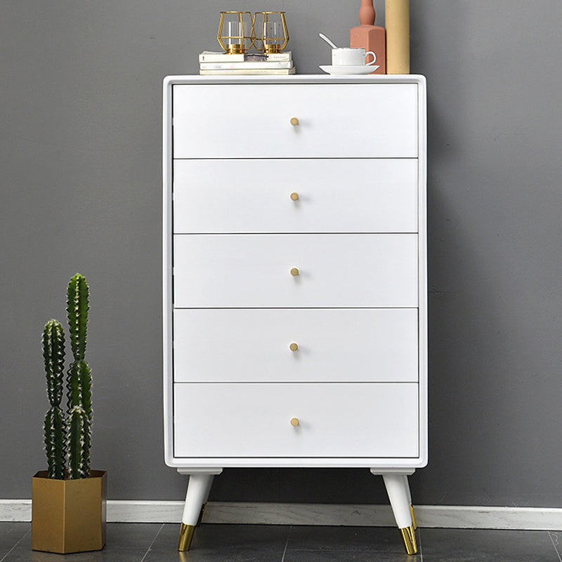 Rectangle contemporain 15,74 "Wide standard en bois massif de poitrine standard