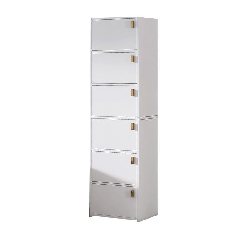 Contemporary Rectangle Standard Matte Finish Wood Knobs Chest Gold 6 White Clearhalo 'Cabinets & Chests' 'cabinets_chests' 'furn' 'furn_cabinets_chests' 'Furniture' 'Living Room Furniture' 5347192