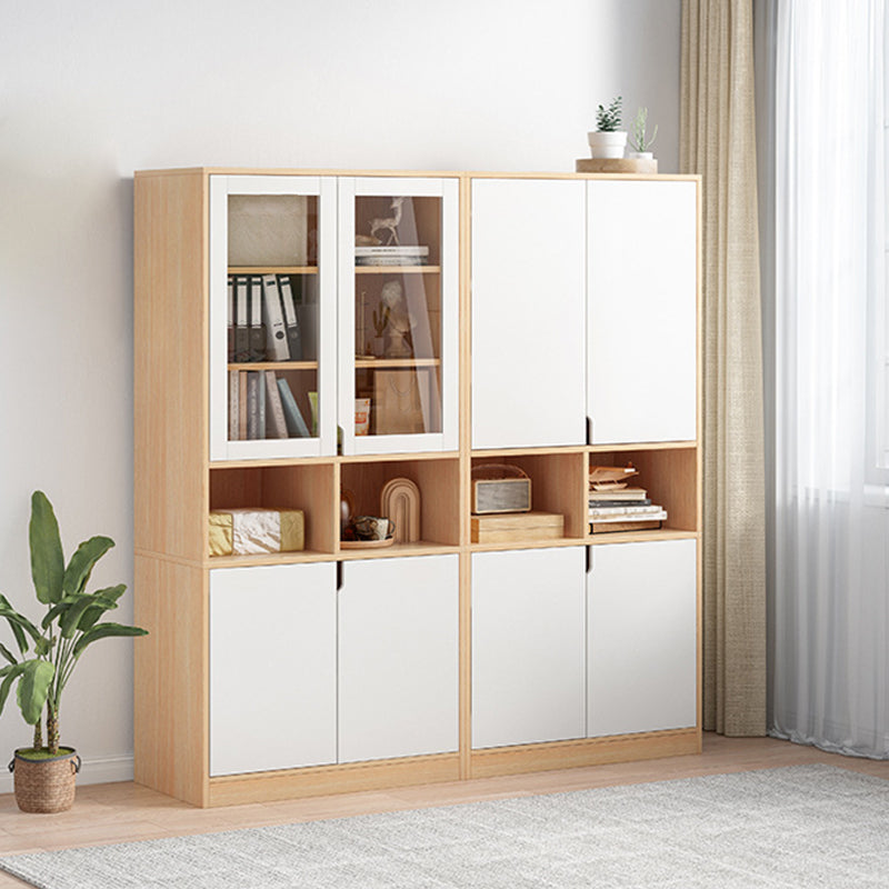 Barra in legno massiccio di rettangolo contemporaneo tira forti e armadi di accento