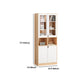 Contemporary Rectangle Solid Wood Bar Pulls Accent Chests and Cabinets