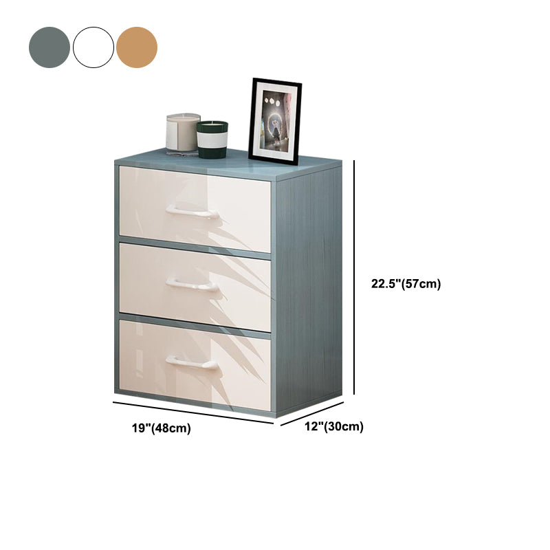 Contemporary Rectangle Standard Gloss Finish with Drawer Chest Clearhalo 'Cabinets & Chests' 'cabinets_chests' 'furn' 'furn_cabinets_chests' 'Furniture' 'Living Room Furniture' 5347343