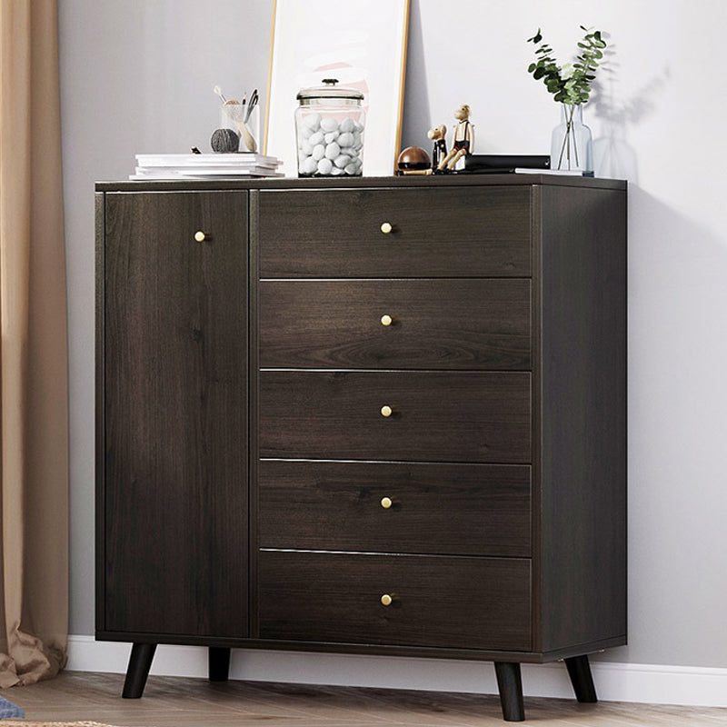 Contemporary Rectangle Manufactured Wood And Straight Legs Chest