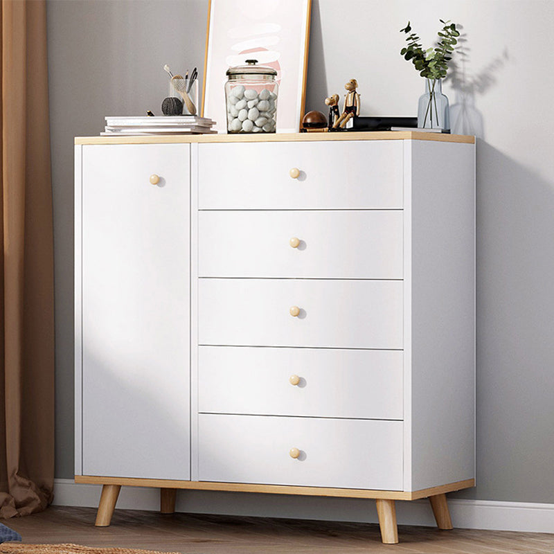 Contemporary Rectangle Manufactured Wood And Straight Legs Chest