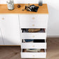 Contemporary Rectangle Manufactured Wood And Straight Legs Chest
