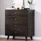 Contemporary Rectangle Manufactured Wood And Straight Legs Chest