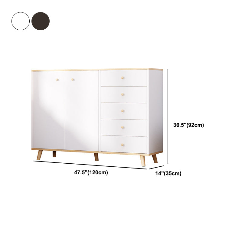 Contemporary Rectangle Manufactured Wood And Straight Legs Chest