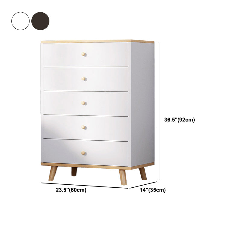 現代の長方形は木材とまっすぐな脚の胸を製造しました