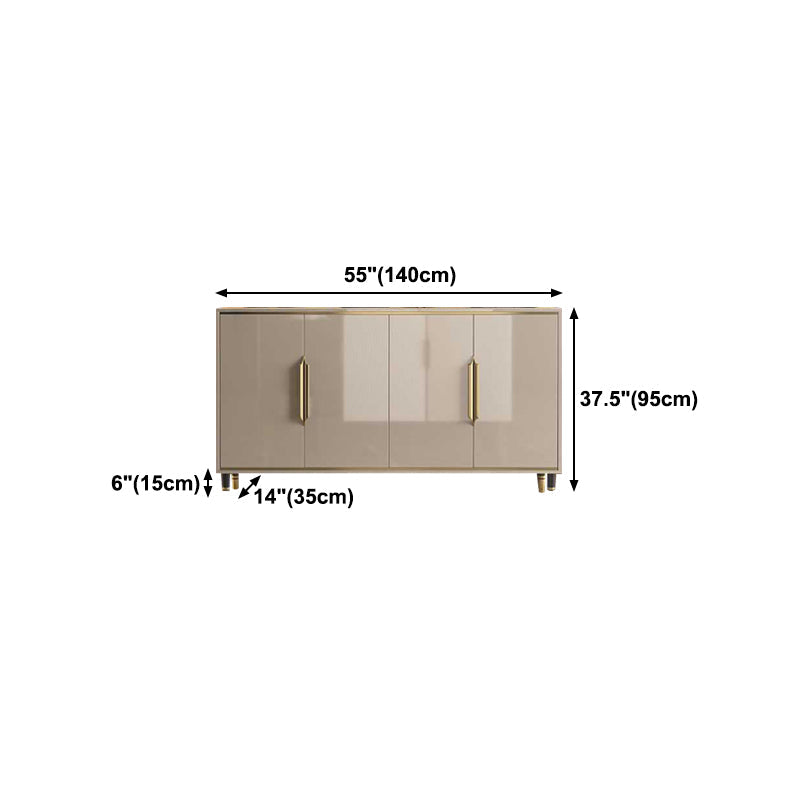 Glam Sideboard Legno con cucina porta Sideboard per soggiorno