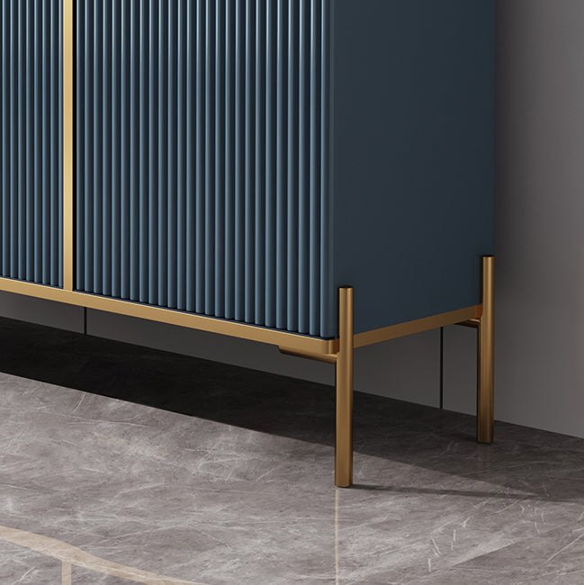 Sideboard in stile glam in pietra sinterizzata con sideboard da pranzo della porta