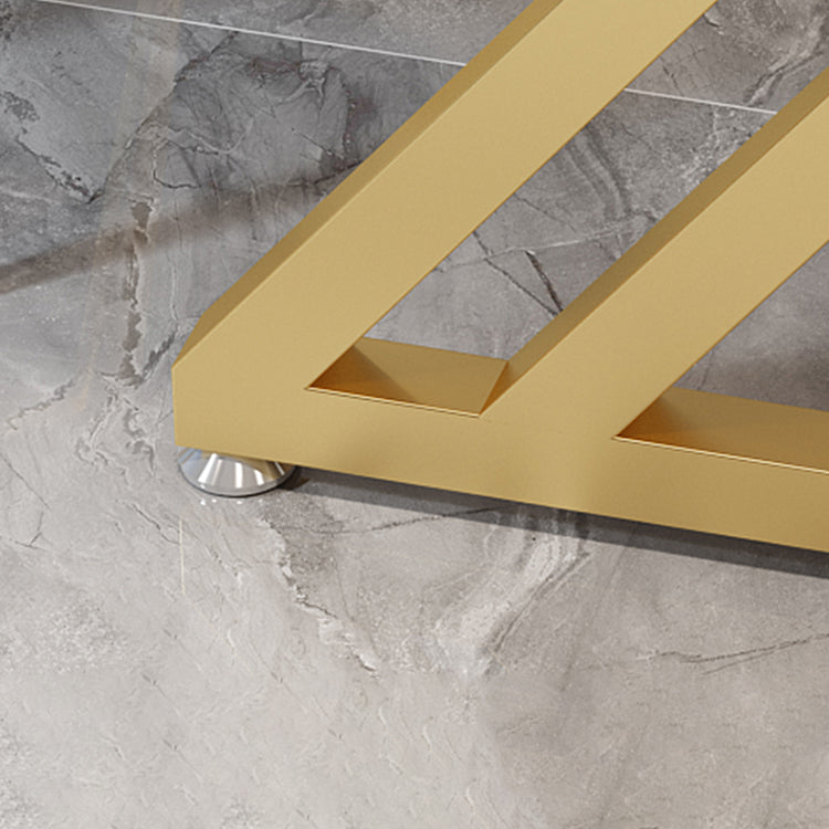 Bureau de bureau rectangulaire de style moderne Bureau de base de traîneau en pierre fritté