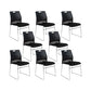 Low Back Armless Conference Chair Modern Lumbar Support Chair