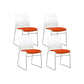 Low Back Armless Conference Chair Modern Lumbar Support Chair
