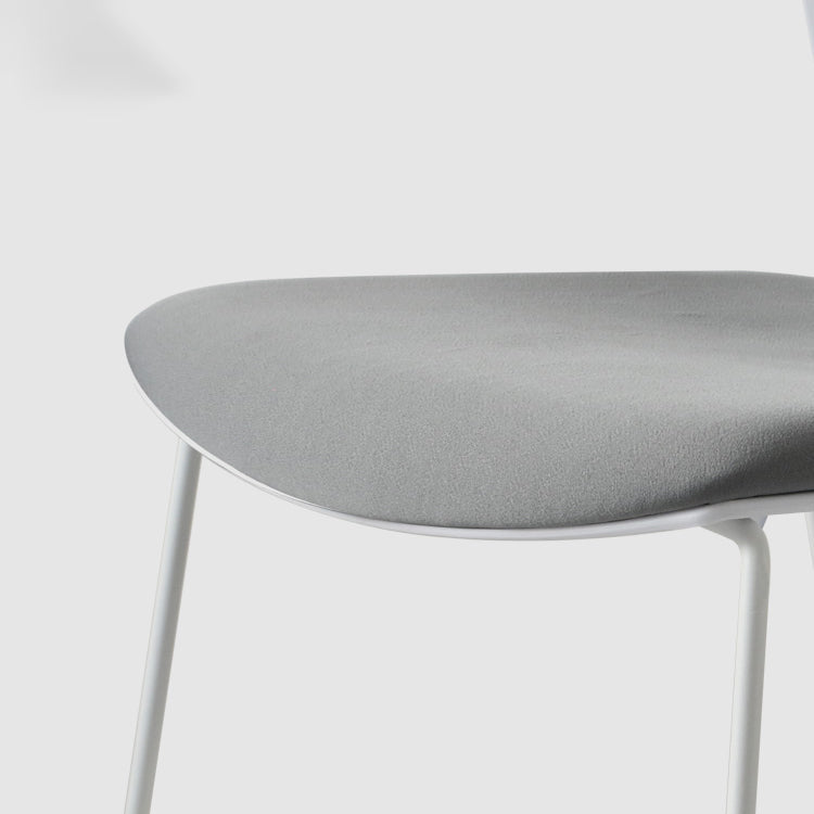 Metal Base Contemporary Armless Office Chair Ergonomic Conference Chair Clearhalo 'furn' 'furn_office_chair' 'Furniture' 'Office Chairs' 'Office Furniture' 'office_chair' 5349595
