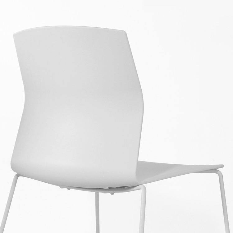 Metal Base Contemporary Armless Office Chair Ergonomic Conference Chair Clearhalo 'furn' 'furn_office_chair' 'Furniture' 'Office Chairs' 'Office Furniture' 'office_chair' 5349598
