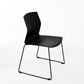 Metal Base Contemporary Armless Office Chair Ergonomic Conference Chair Black 1 Piece Clearhalo 'furn' 'furn_office_chair' 'Furniture' 'Office Chairs' 'Office Furniture' 'office_chair' 5349612